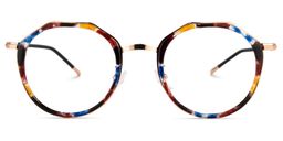 Gentry Bunt Geometrisch Brille1