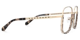 Perfecta Braun-Tortoise Quadratisch Brille3