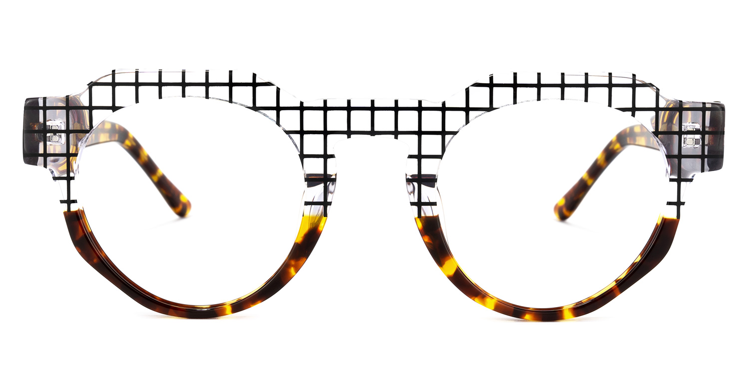 Annaisha Kriatall Tortoise Geometrische Brille0