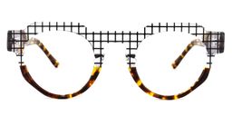 Annaisha Kriatall Tortoise Geometrische Brille0