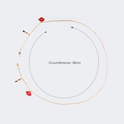 Donna Gold Brillenkette3