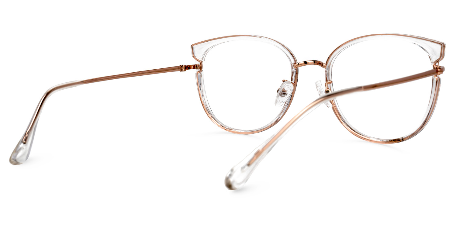 Sue Gold Rund Brille2