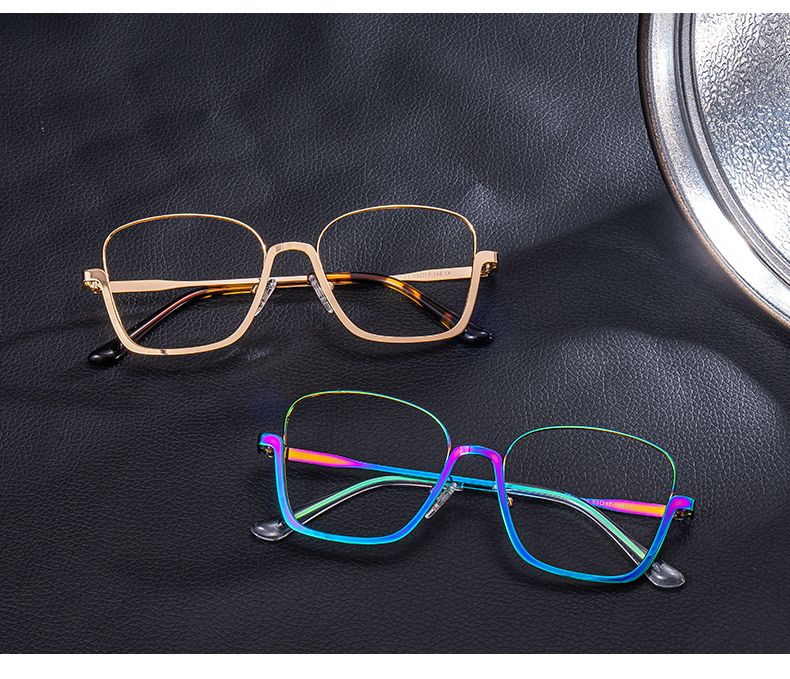 Easter Gold Quadratisch Brille