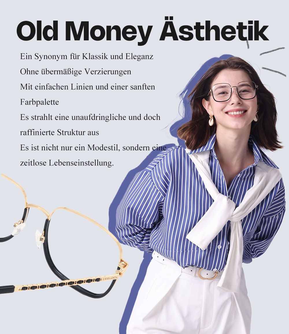Perfecta Schwarz Quadratisch Brille