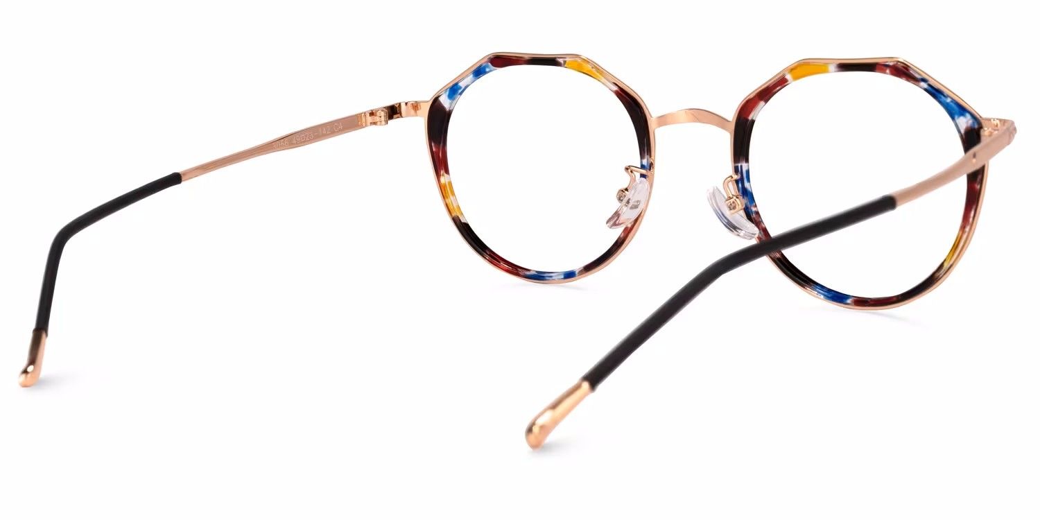 Gentry Bunt Geometrisch Brille3