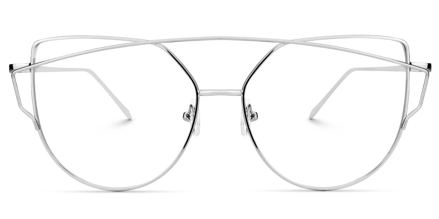 Selina Silber Cateye Brille0
