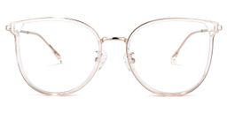 Oakley Gold Klar Rund Brille0