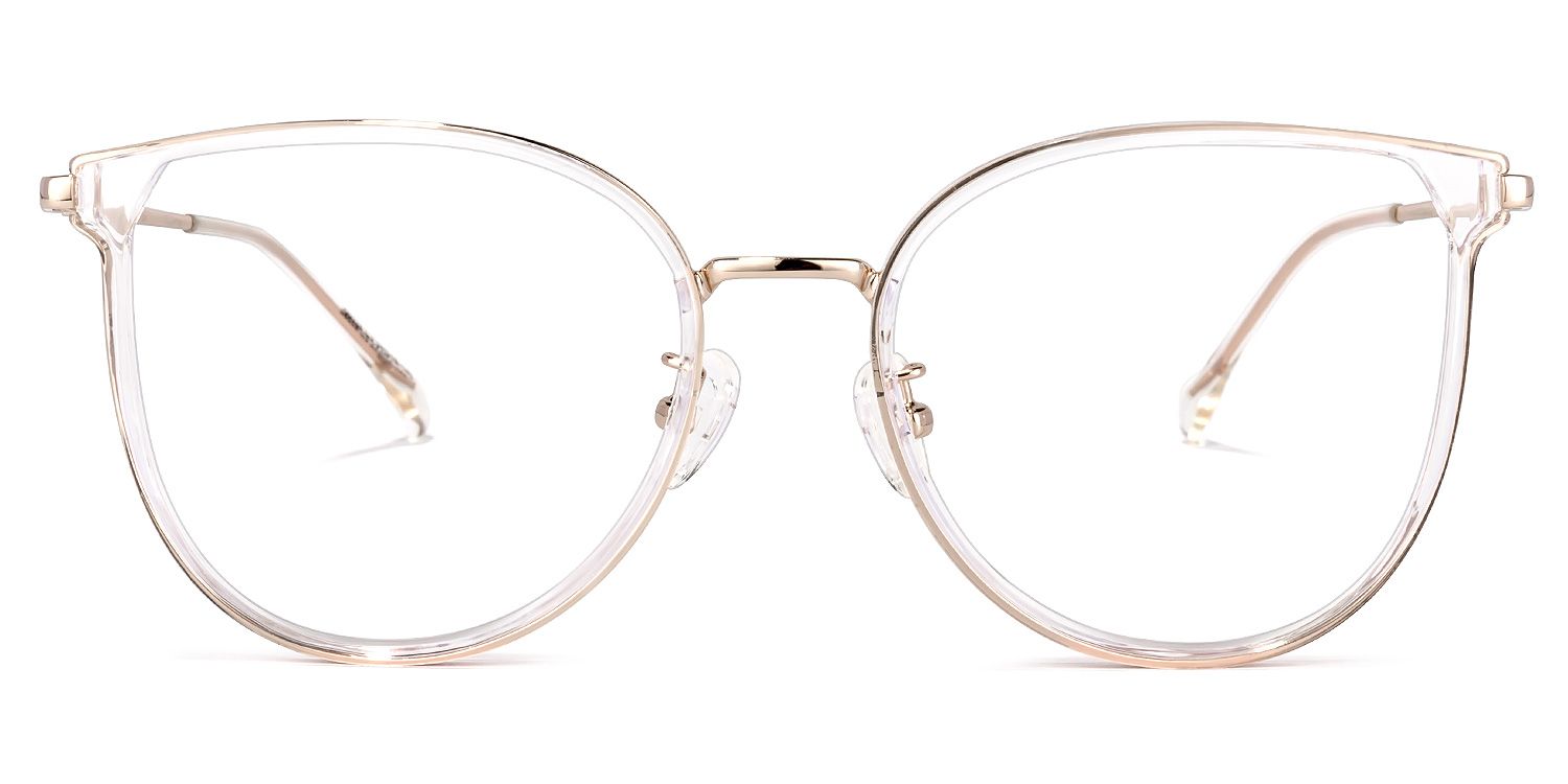 Oakley Gold Klar Rund Brille0