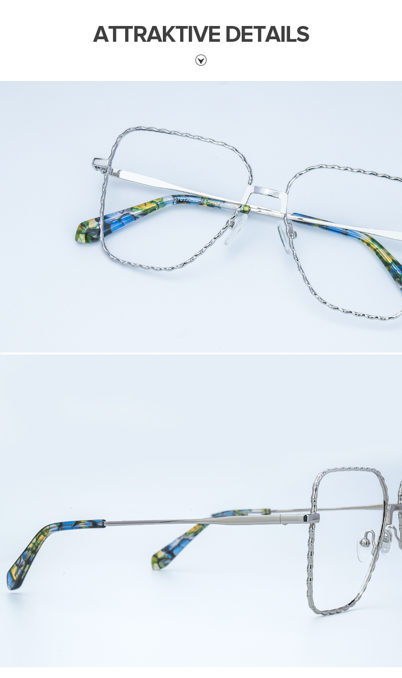 Teri Silber Pilot Brille