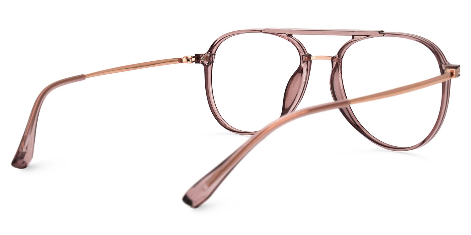 Randee Rosa Klar Pilot Brille3