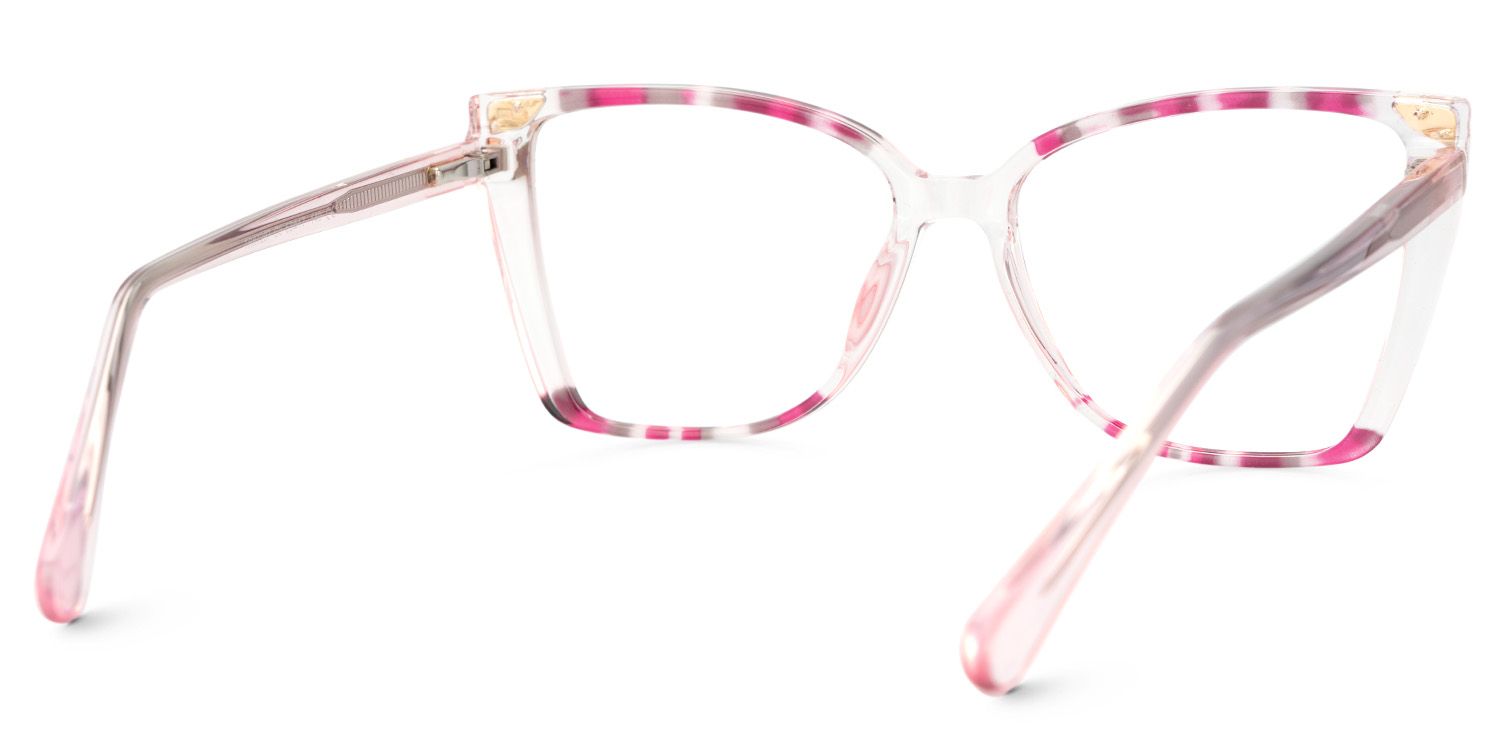 Shelia Rosa-Blumendruck Schmetterling TR90 Brille3