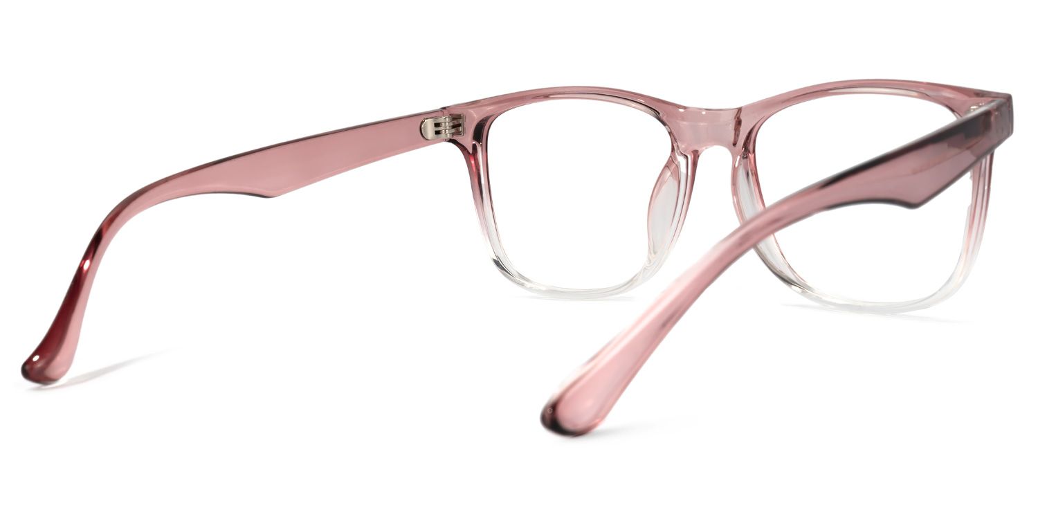 Vaile Rosa Quadratisch Brille3