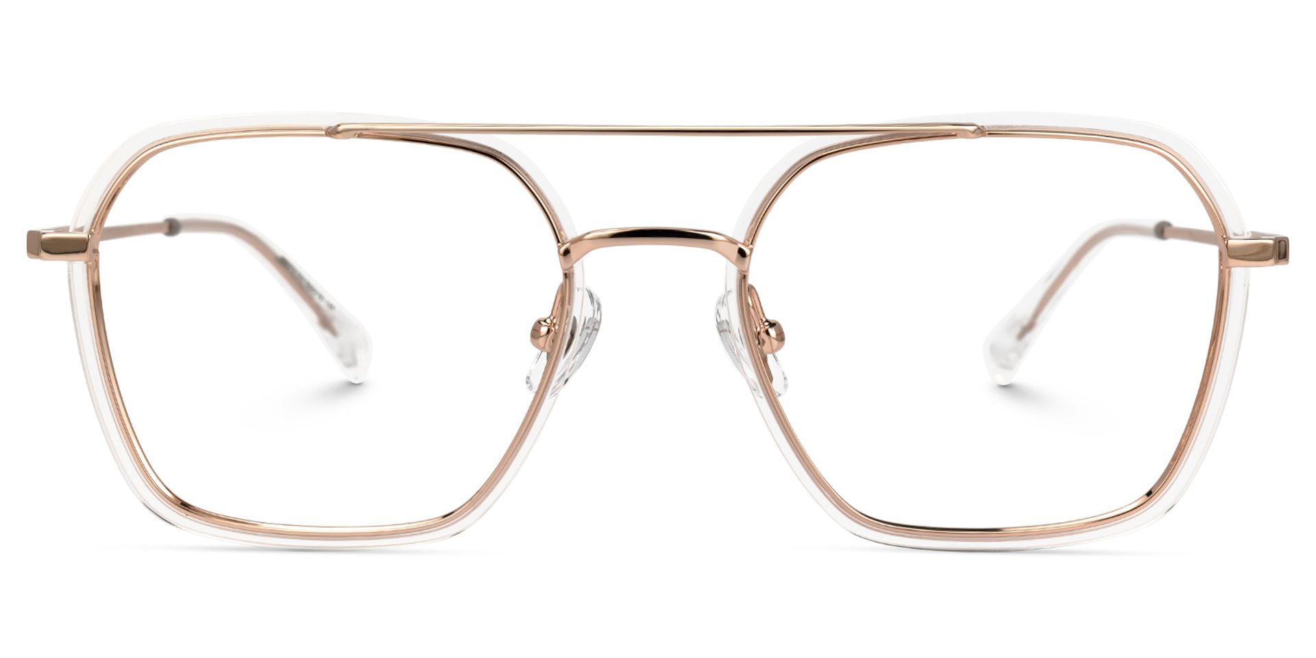 Sherie Gold Pilot Brille0