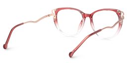 Chapman Rot Cateye Brille2