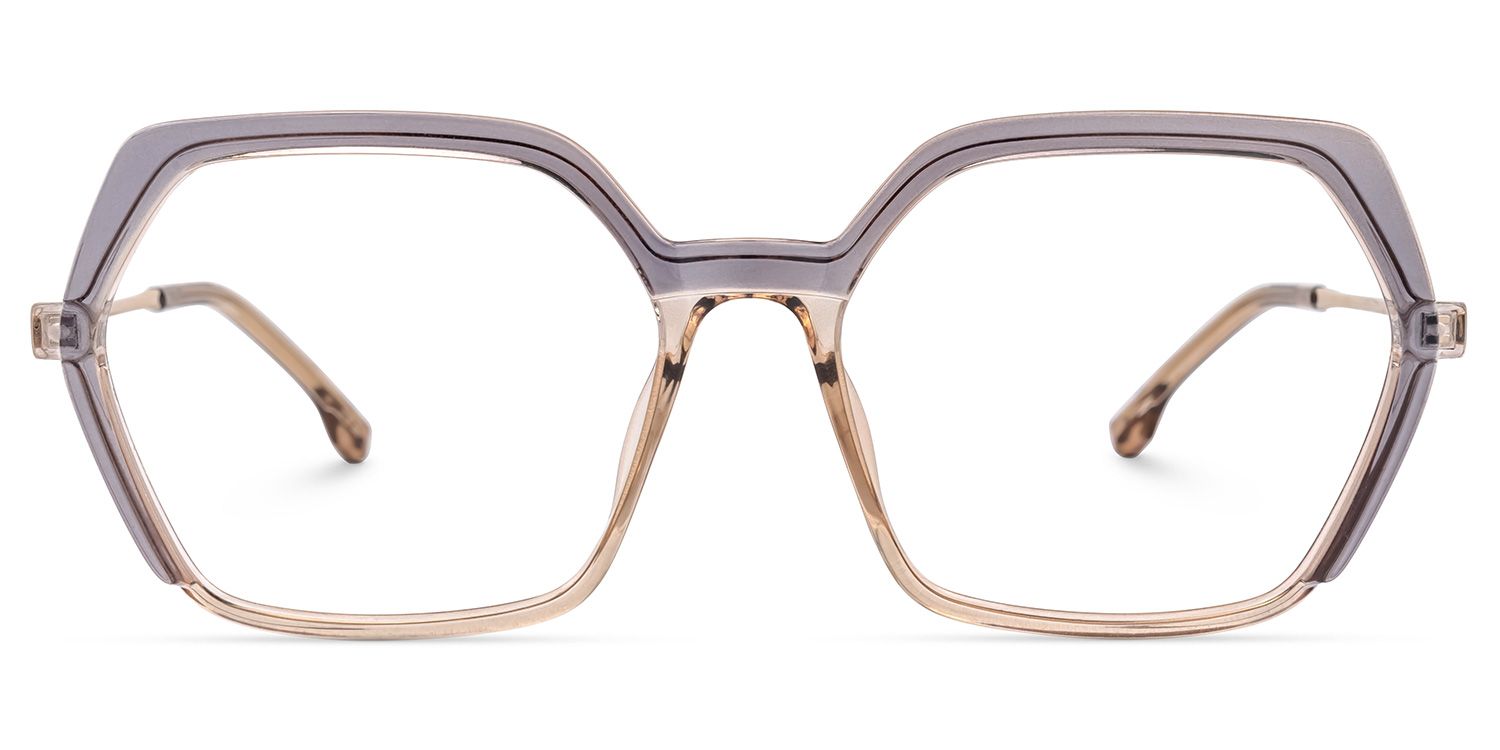 Margot Lila Geometrisch Brille0