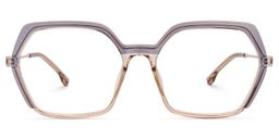 Margot Lila Geometrisch Brille0