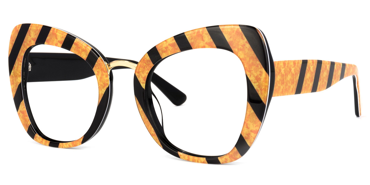 Beverley Gelb-Schwarz Cateye Brille1