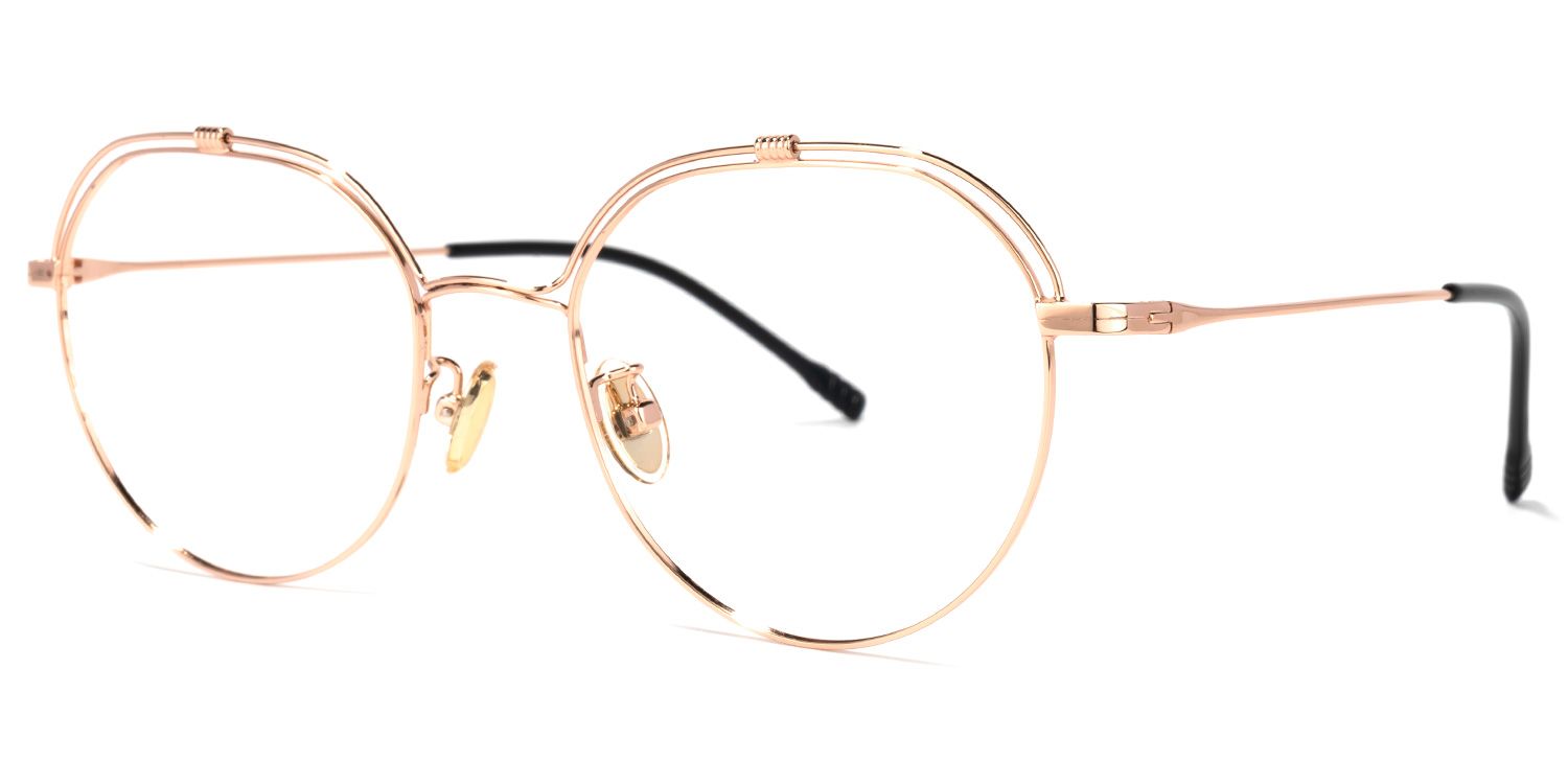 Talbot Gold Rund Brille1