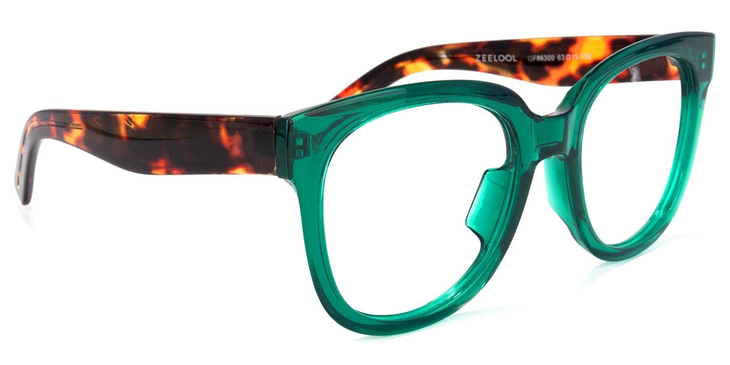 Harrell dunkelgrün Quadratische Brille2