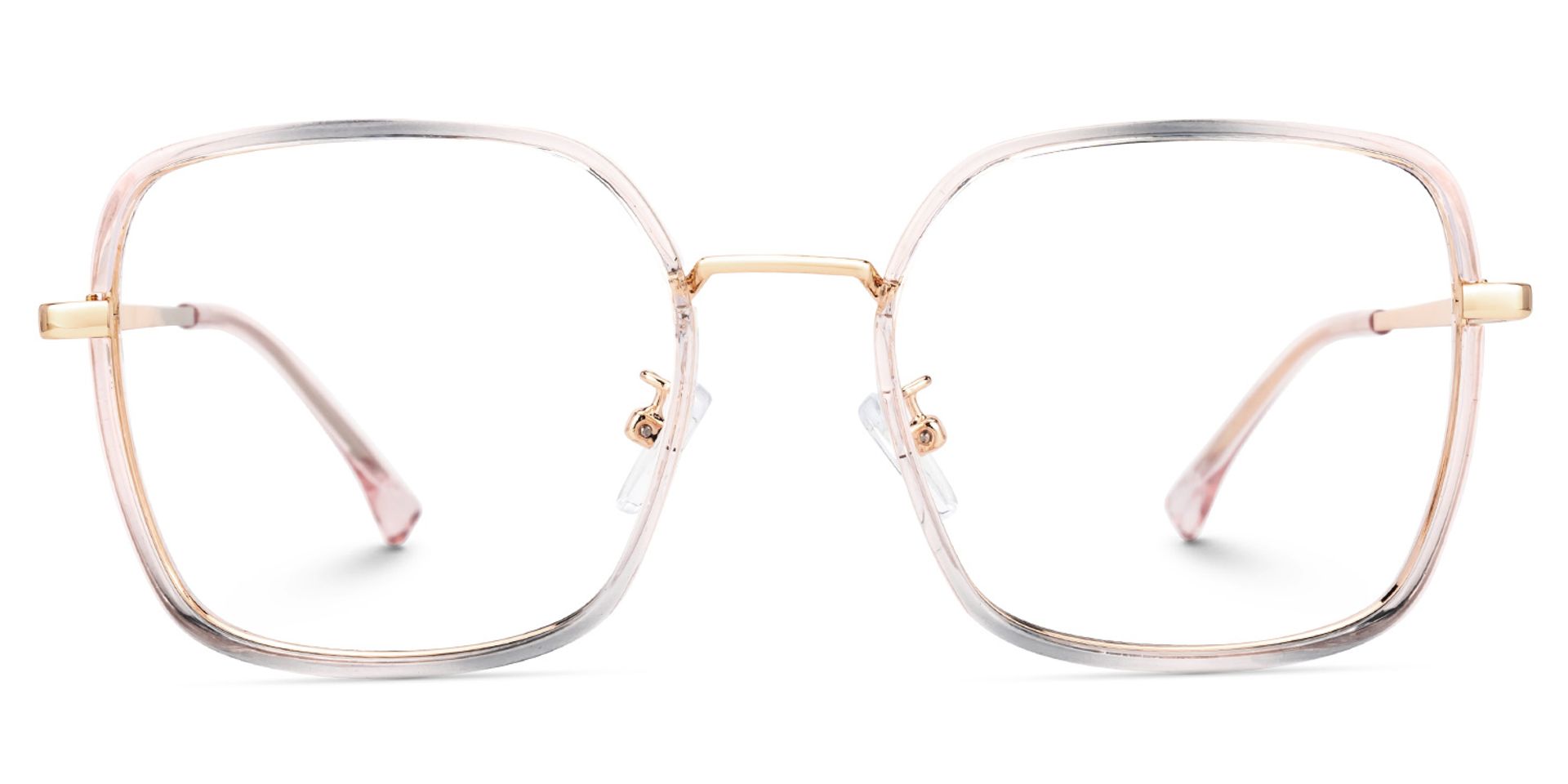 Kelby Rosa-Blau Quadratisch Brille0