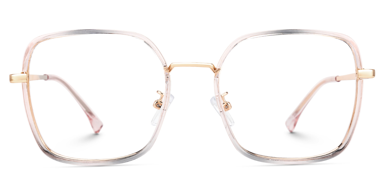 Kelby Rosa-Blau Quadratisch Brille