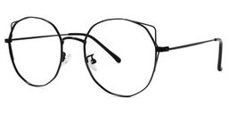LaRue Schwarze Geometrische Brille1