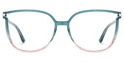 Walden Blau-Rosa Cateye Brille0