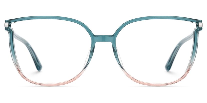 Walden Blau-Rosa Quadratisch Brille