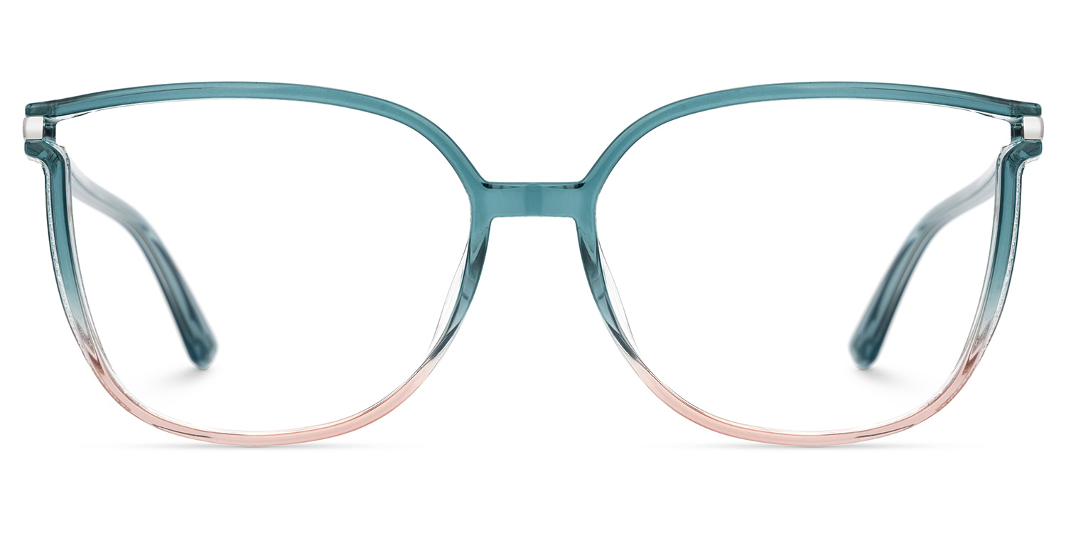 Walden Blau-Rosa Cateye Brille