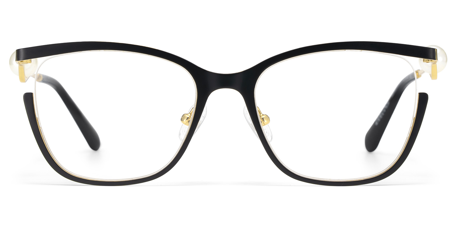 Aria Schwarz Schmetterling Brille