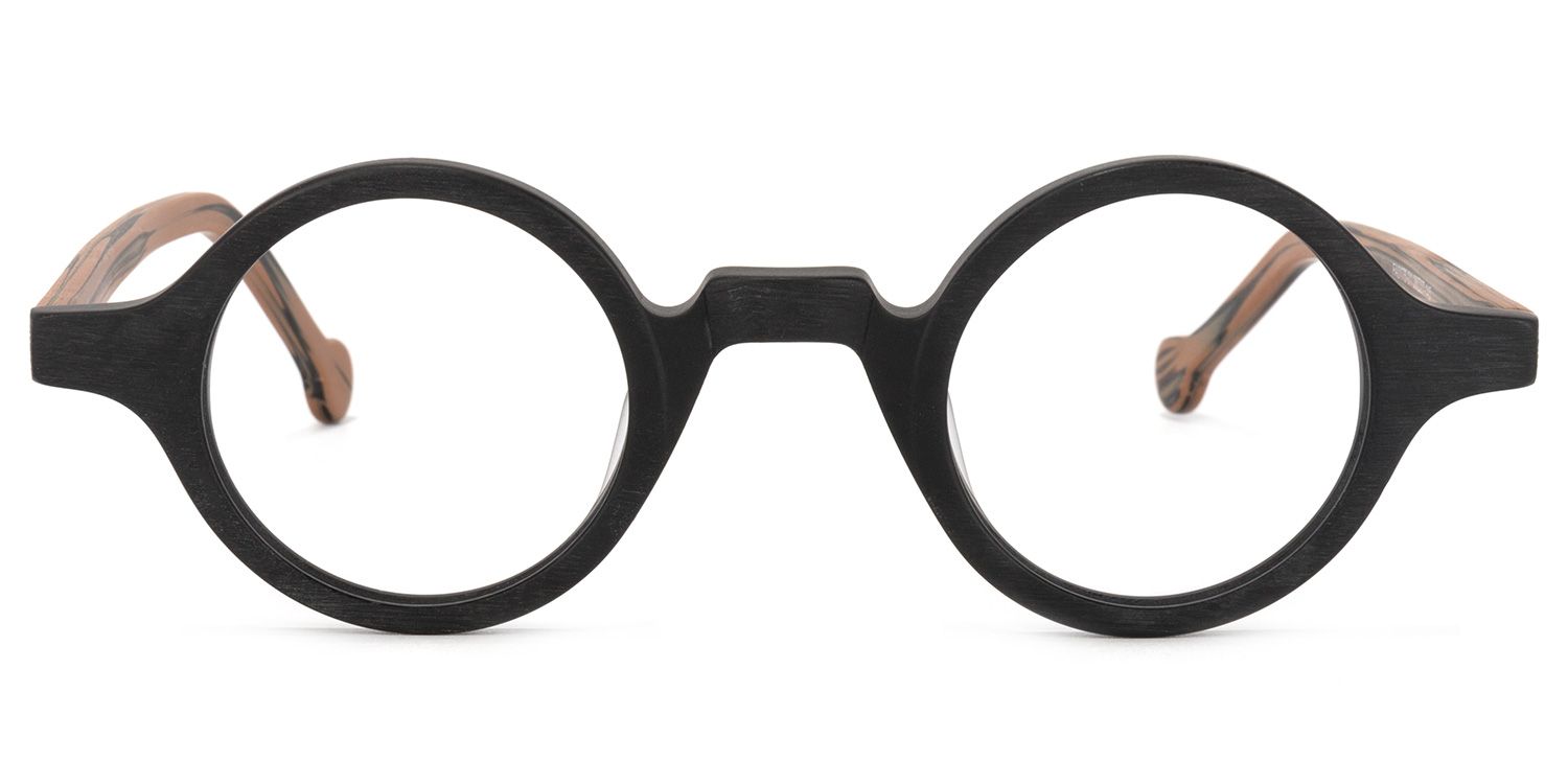 Otto Schwarz Rund Brille0