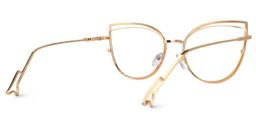 Mable Braune Tortoise Cateye Brille3