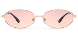 Ava Gold Cateye Sonnenbrille0