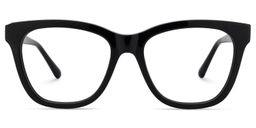Surita Schwarz Cateye Brille0