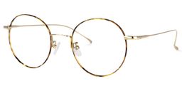 Spalding Gelb-Tortoise Rund Brille1