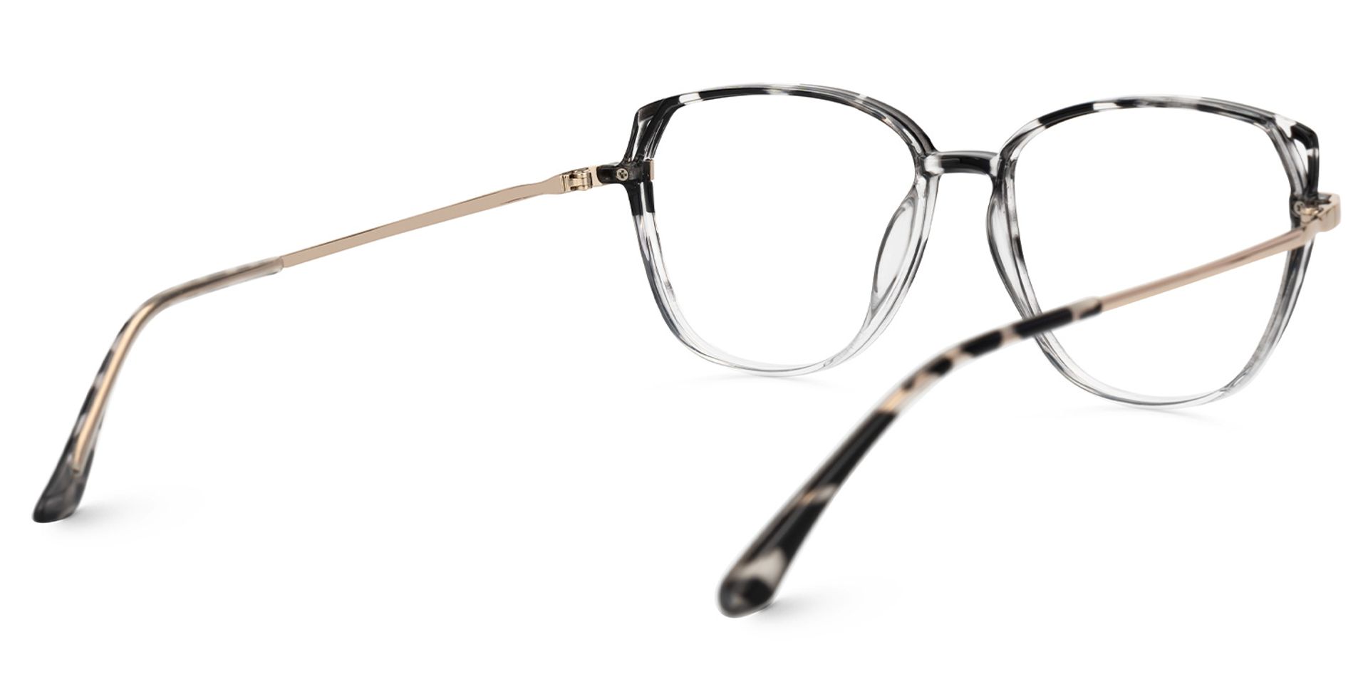 Haygood Schwarz-Tortoise Cateye Brille3