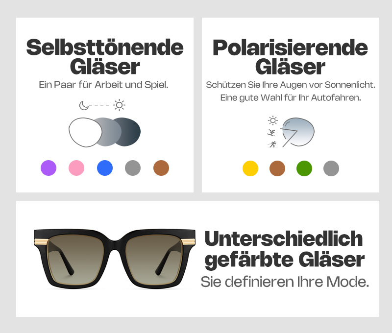Taylor Schwarz Quadratisch Brille
