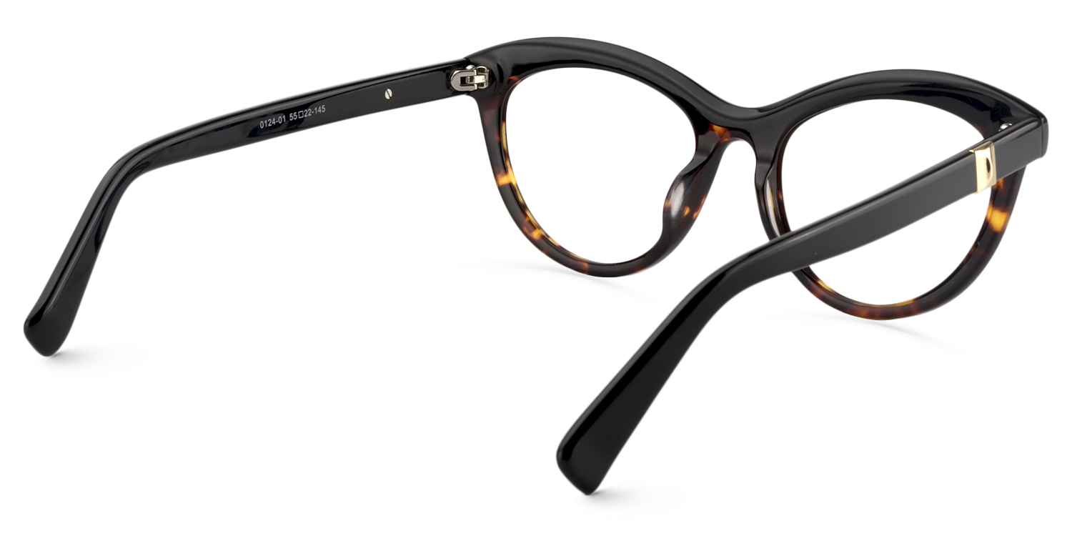 Sean Gelb-Tortoise Cateye Brille4