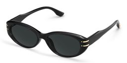Lina Schwarz Cateye Sonnenbrille2