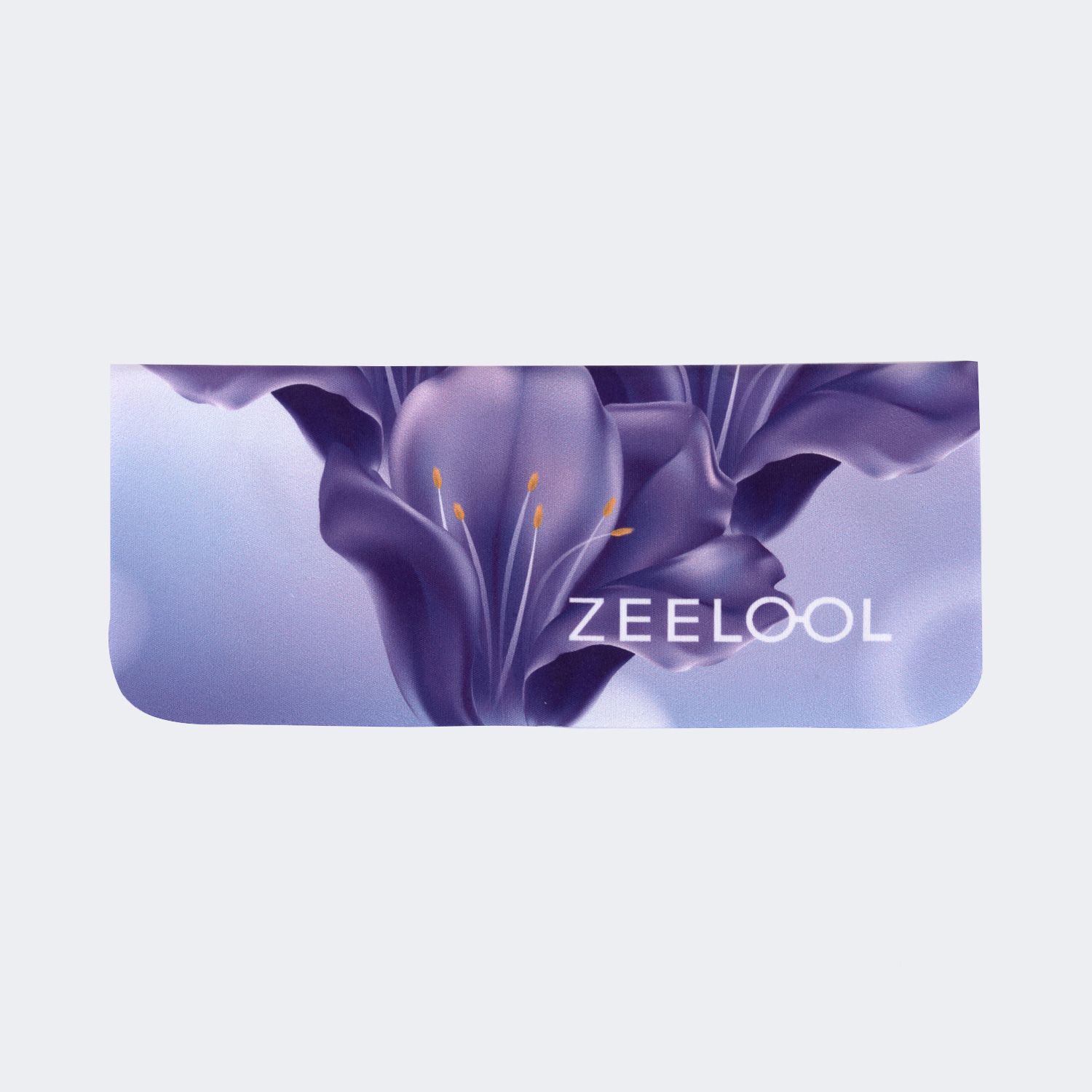 Dalia Lila-Blumen Brillenputztuch2