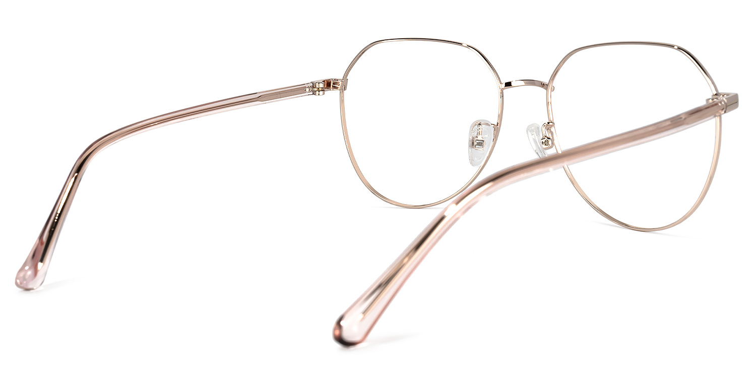 Nakisha Rosa Geometrisch Brille3