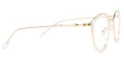 Basilia Gold Cateye Brille2