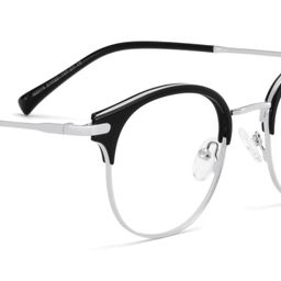 Elke Silber Browline Brille4