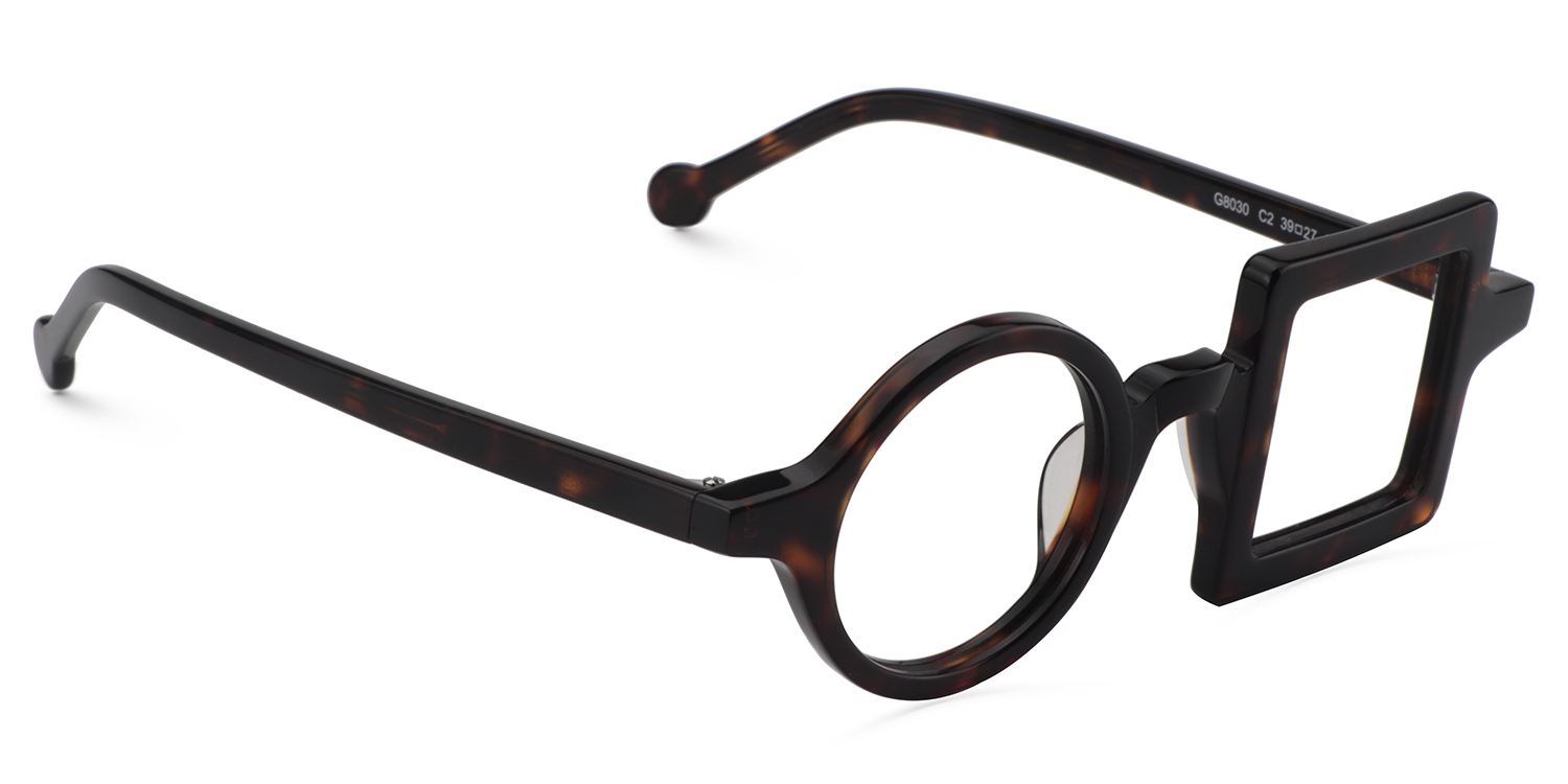 Paola  Schildkröte asymmetrische Brille4