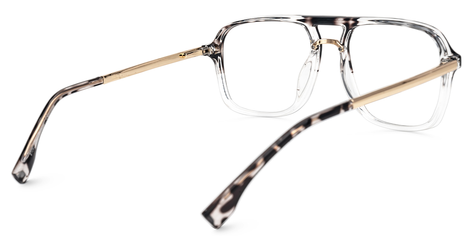 Berkeley Schwarz-Tortoise Pilot Brille2