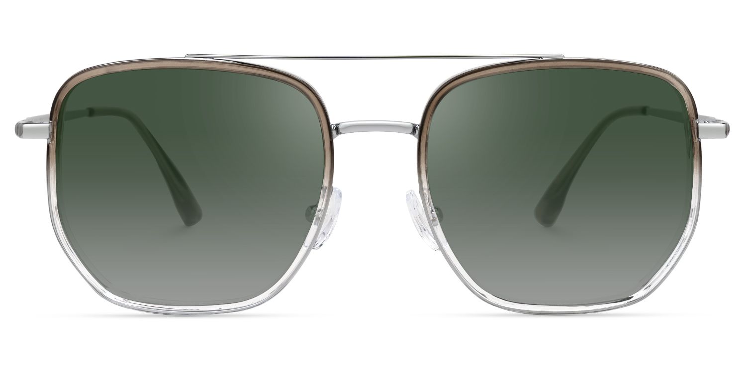 Onora Braun-Klar Pilot Sonnenbrille0