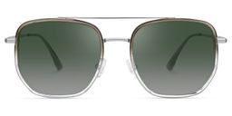 Onora Braun-Klar Pilot Sonnenbrille0