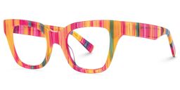 Nereyda Twizzlers Bunt Cateye Bonbon Brille2