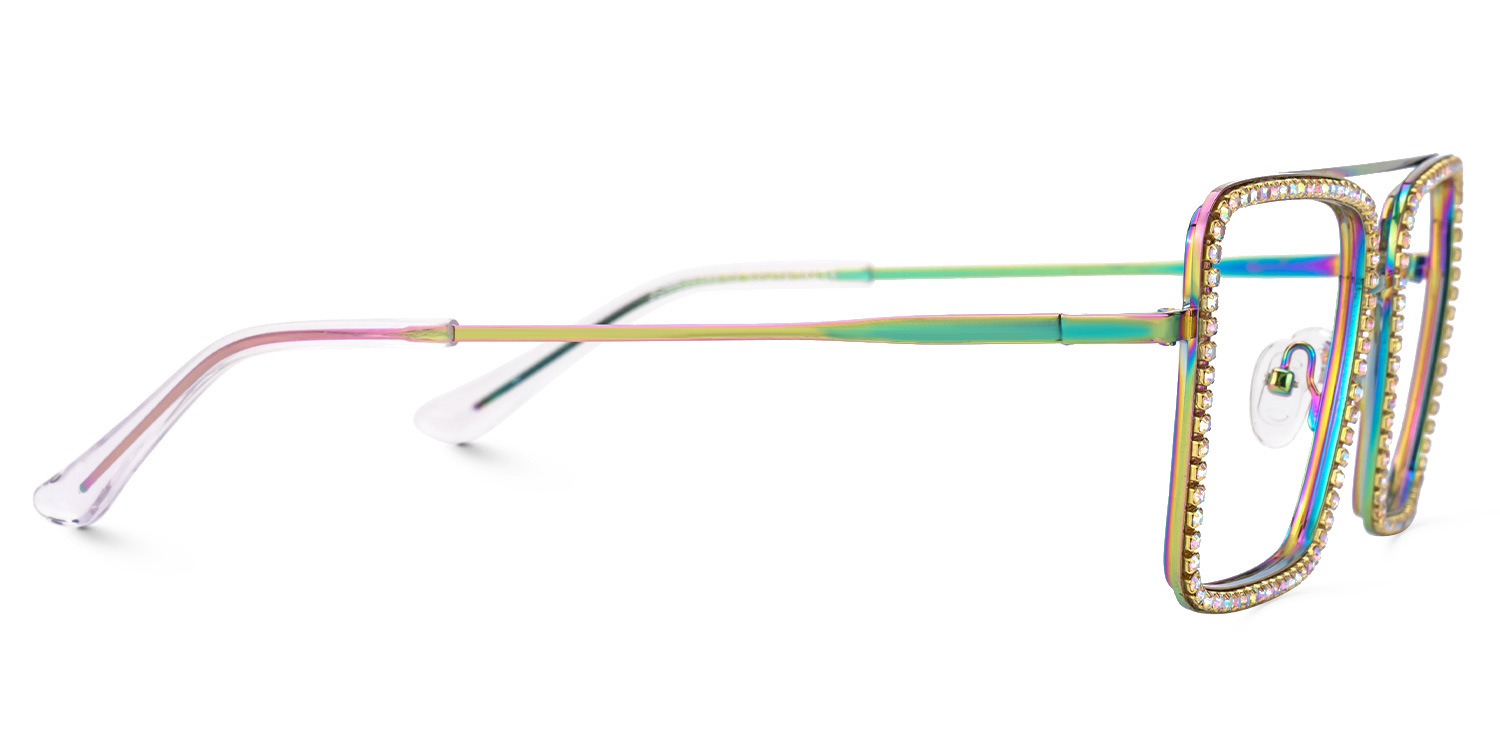 Diva Bunt Quadratisch Brille2