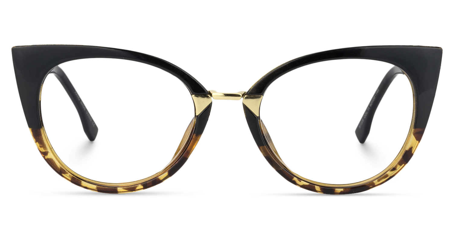 Jacqueline Gelb-Tortoise Cateye Brille0